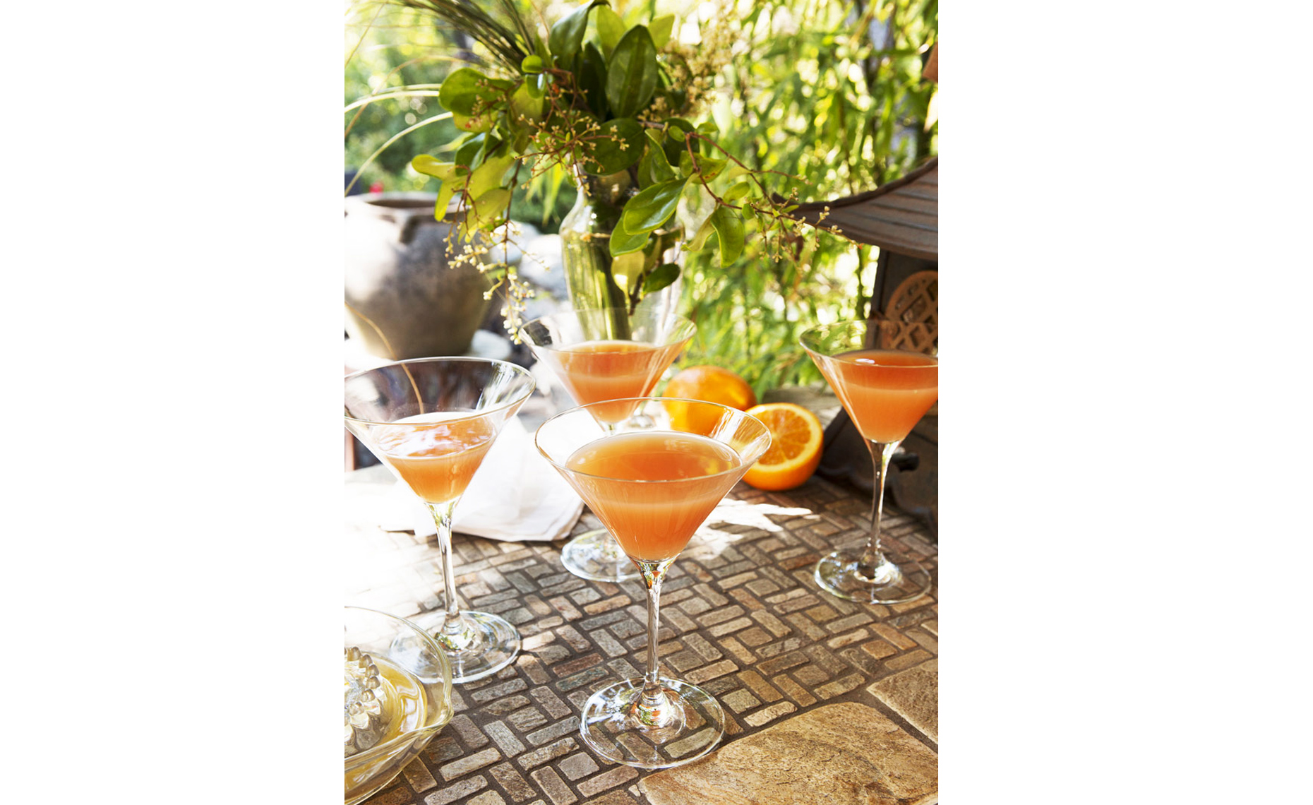 orange juice cocktails, Rose Hodges Food Photography San Francisco