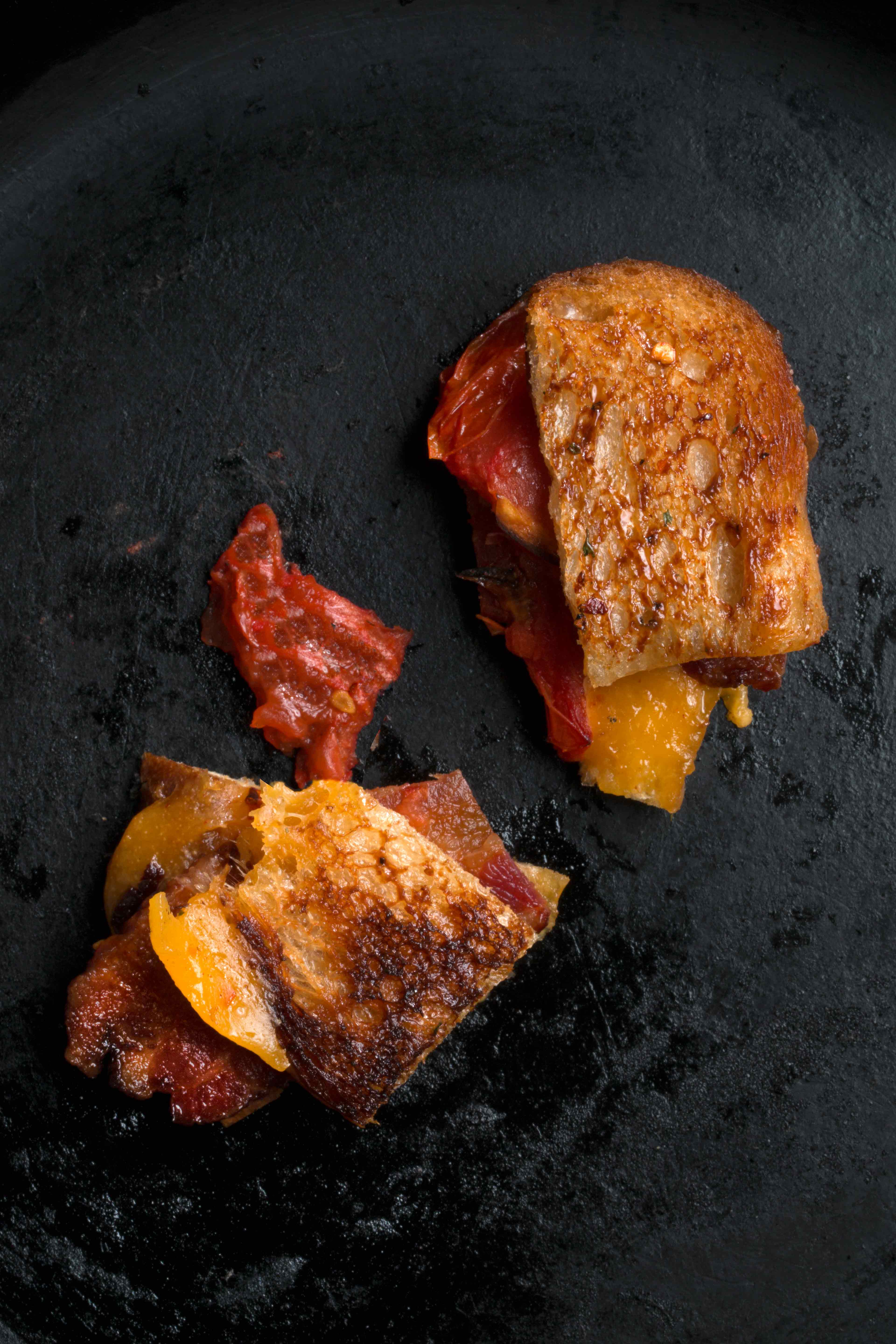 grilled cheese, cheesy, Rose Hodges Food Photography