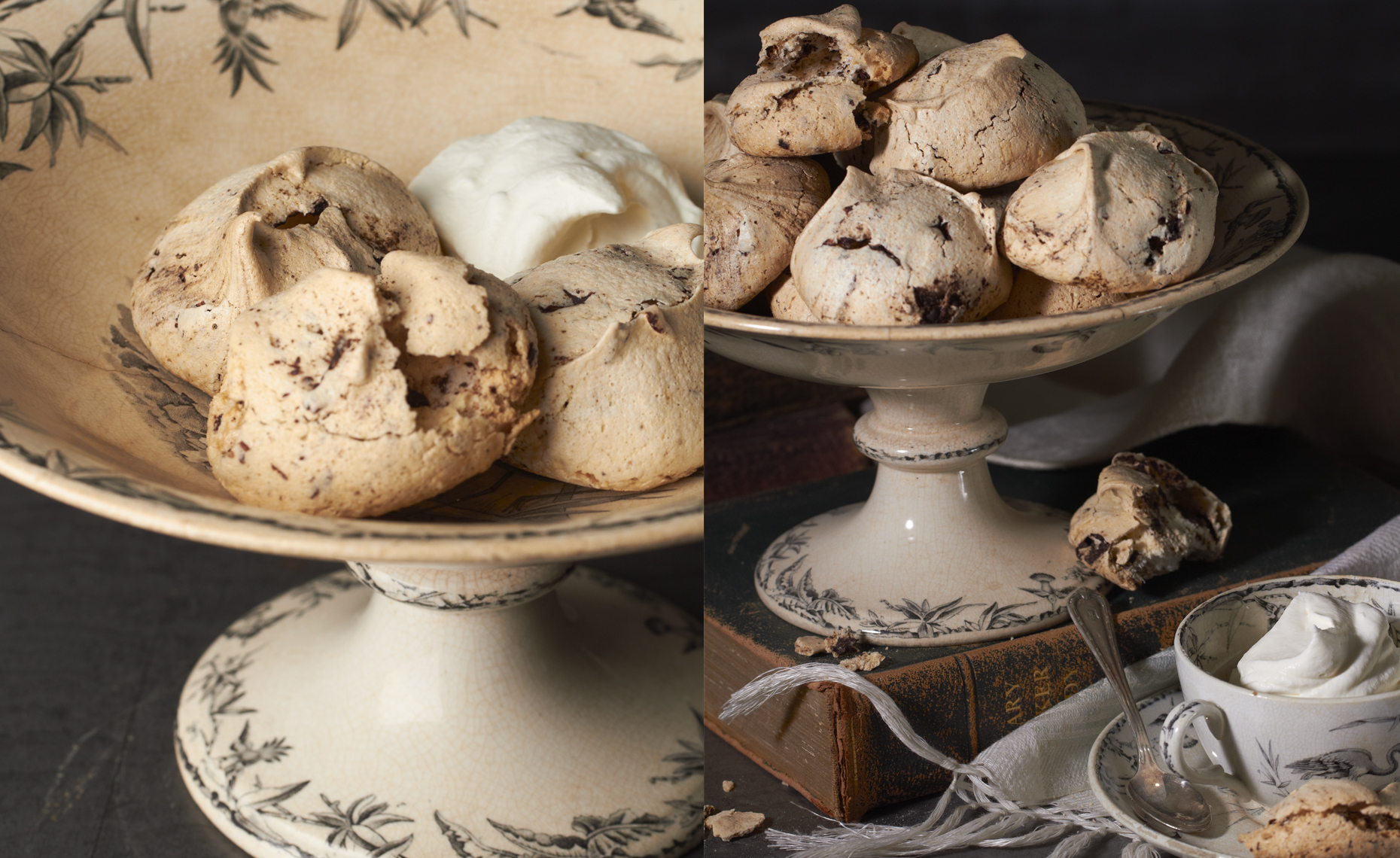 Chocolate Merengue Cookies, Rose Hodges Food Photography, San Francisco