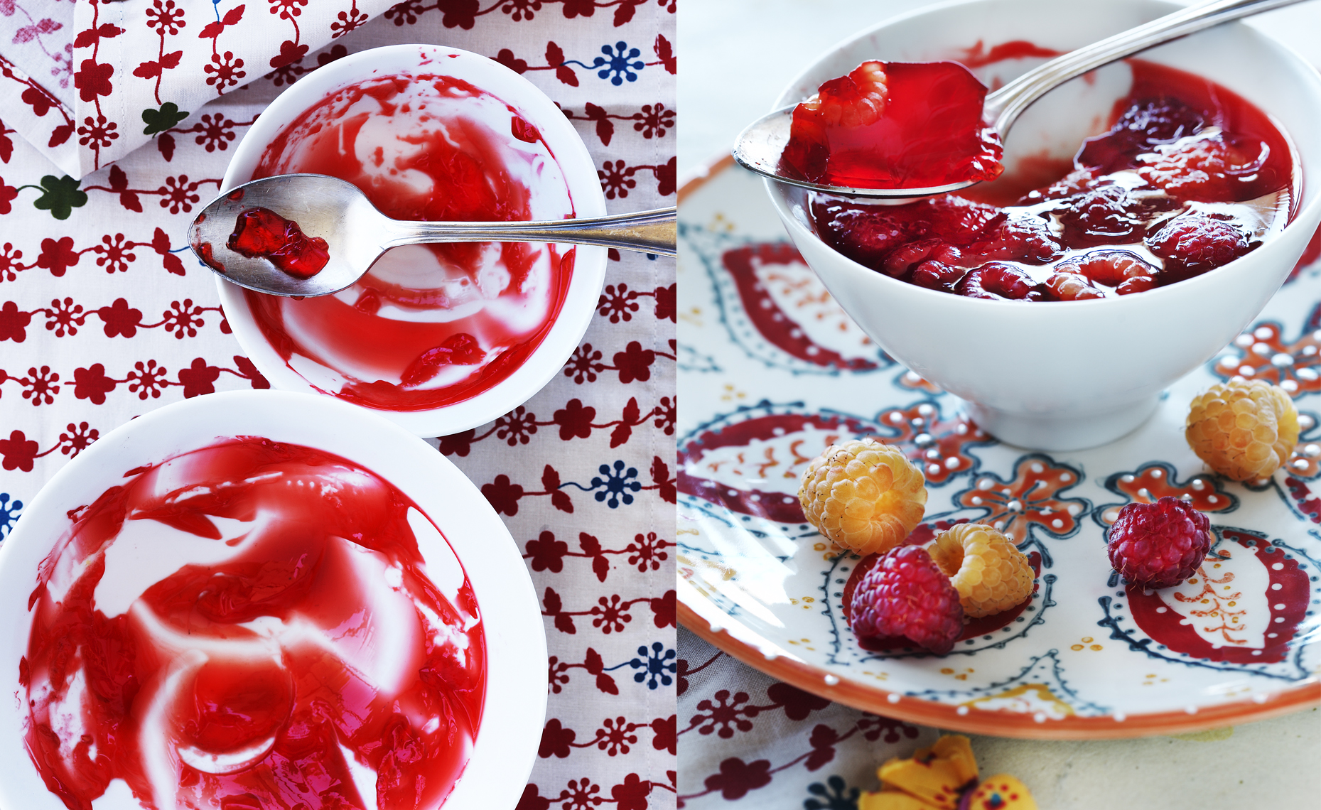 Raspberry Jello, Rose Hodges Food Photography, San Francisco