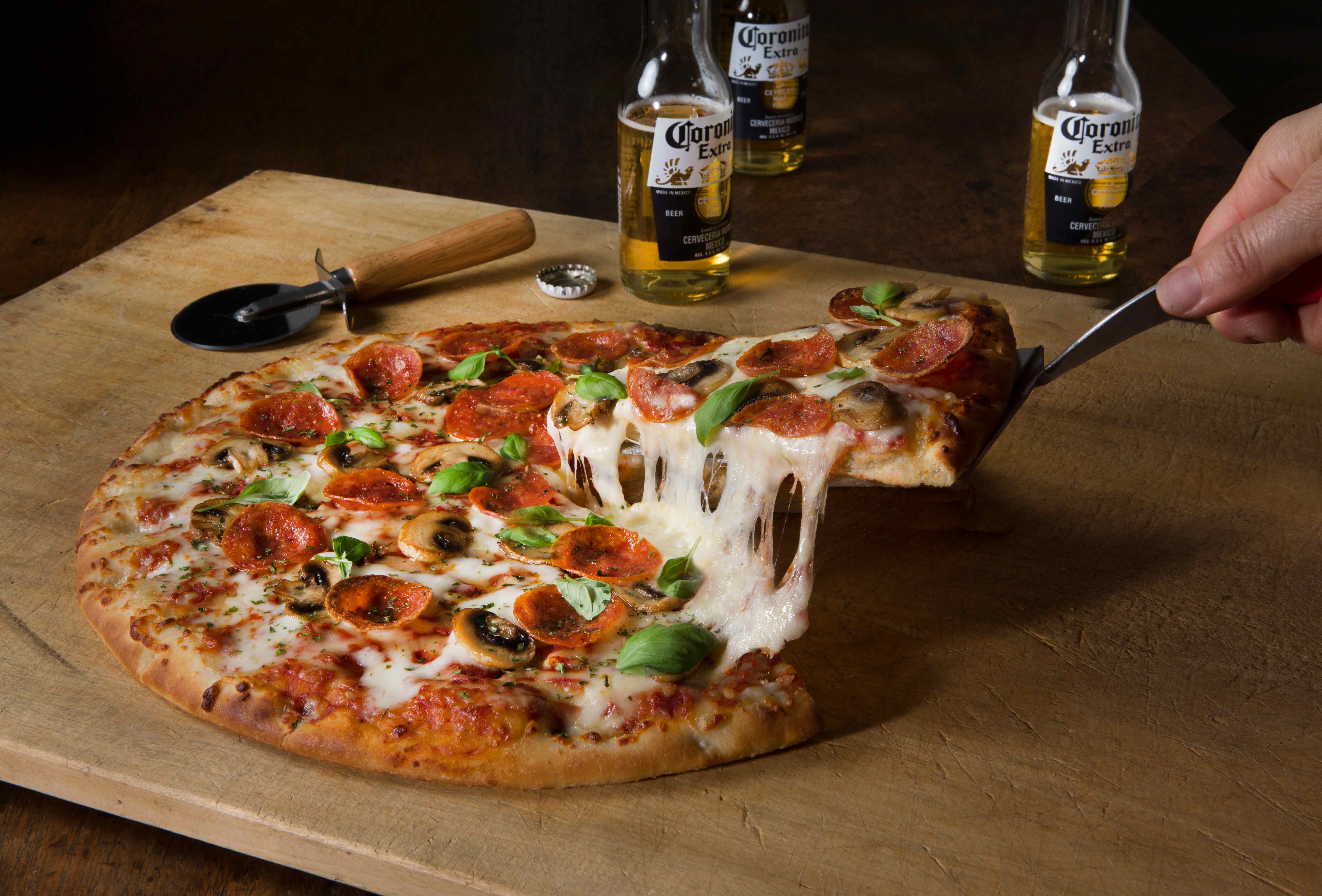 Pizza, Cheesy, Rose Hodges Food Photography