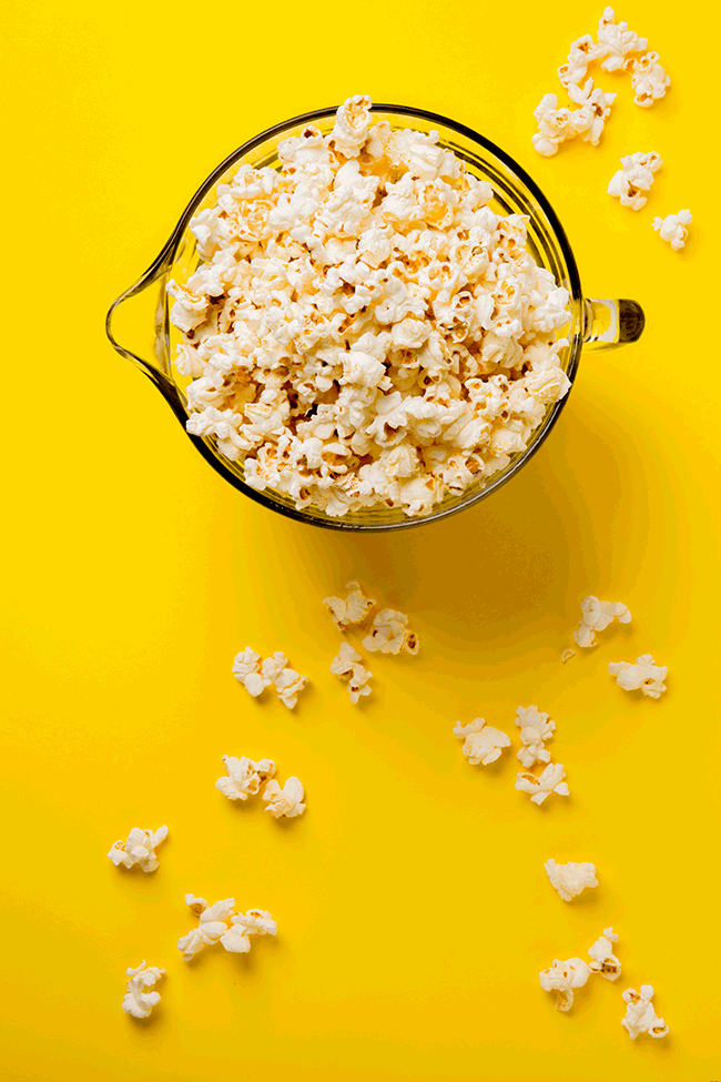 Popcorn, Yellow, Rose Hodges Food Photography