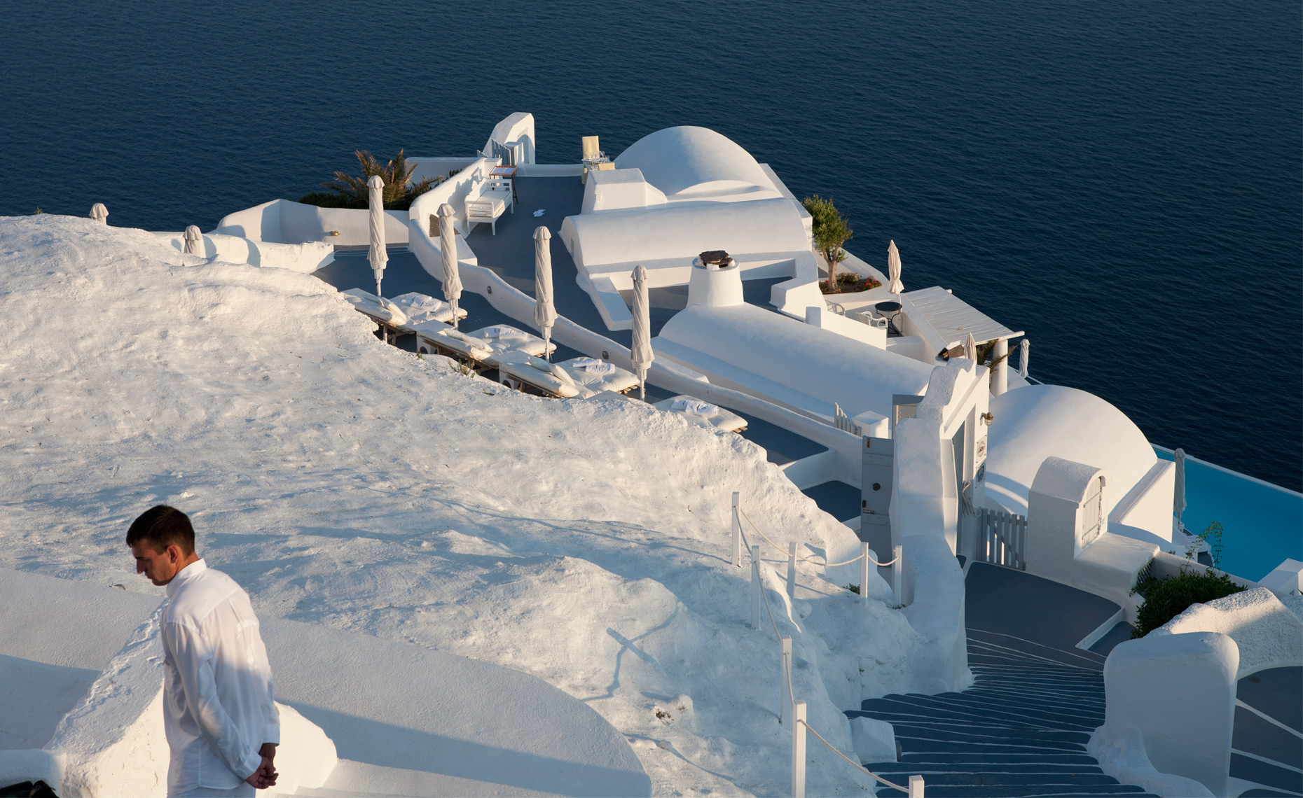 Santorini Greece, fine art, white, Rose Hodges Food Photography San Francisco